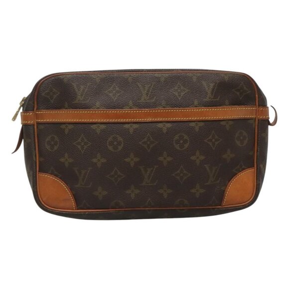 LOUIS VUITTON Monogram Compiegne 28 Clutch Bag - Picture 12 of 16
